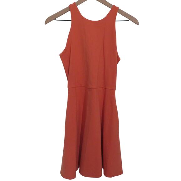Athleta Womens Small Soft Persimmon Conscious Dress Mini Dress Pockets - Picture 1 of 6